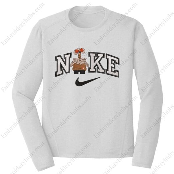 Wall-E Nike Embroidery Design - Wall E