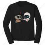 Wall-E & Eva Embroidery Design - Wall E