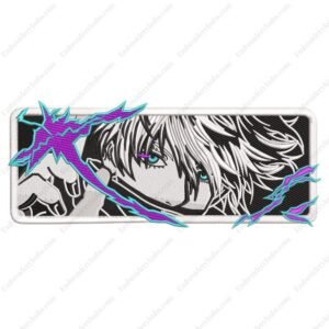 Gojo Hollow Purple Embroidery Design - Jujutsu Kaisen Anime Embroidery Design