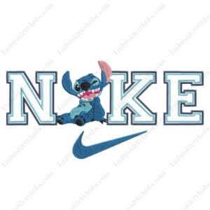 Stitch Nike Embroidery Design - Lilo & Stitch