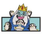 Ice King Embroidery Design - Adventure Time