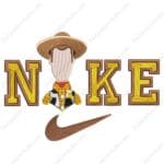 Woody Nike Embroidery Design - Toy Story