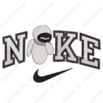 Eva Nike Embroidery Design - Wall E
