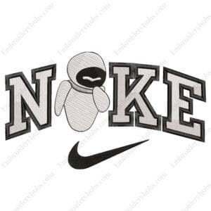 Eva Nike Embroidery Design - Wall E