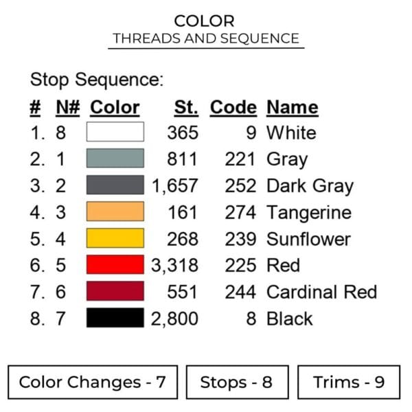 Porsche Car Embroidery Design - Car Embroidery Design