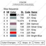 Darth Vadar Embroidery Design - Star Wars