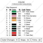 Baby Yoda Heart Embroidery Design - Star Wars