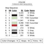 Yoda Ghost Embroidery Design - Star Wars