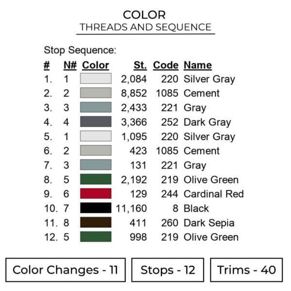 Thomas Shelby Swoosh Embroidery Design - Peaky Blinders