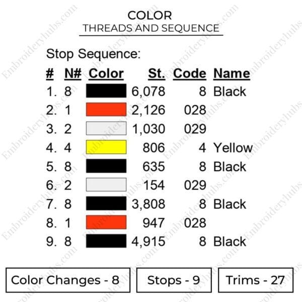 Hellfire Club Embroidery Design - Stranger Things