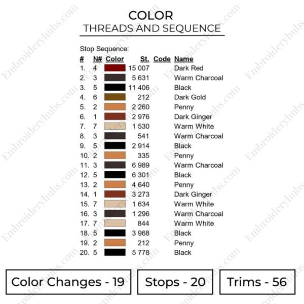 The Devils Advocate Embroidery Design - The Devils Advocate