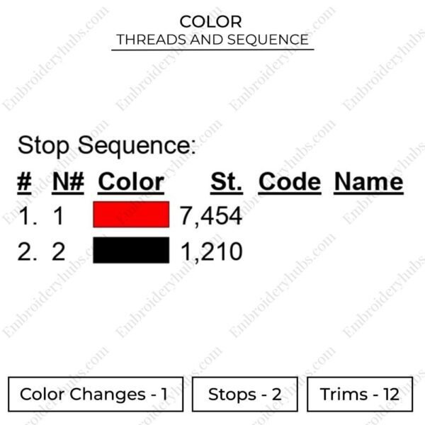 Hellboy Embroidery Design - Hellboy Superhero Embroidery Design