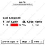 Dan Da Dan Logo Embroidery Design - Dan Da Dan Anime Embroidery Design