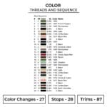 Okarun and Momo Embroidery Design - Dan Da Dan Anime Embroidery Design