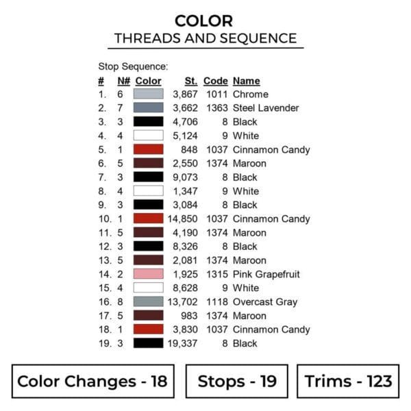 Turbo Okarun Embroidery Design - Dan Da Dan Anime Embroidery Design