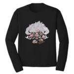 Luffy Gear5 Chibi Embroidery Design - One Piece Anime Embroidery Design