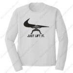 Just Lift It Swoosh Embroidery Design -  Gym Embroidery Design