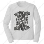 King Dumbles Embroidery Design -  Gym Embroidery Design