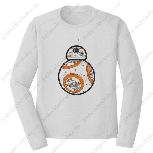 BB-8 Embroidery Design - Star Wars