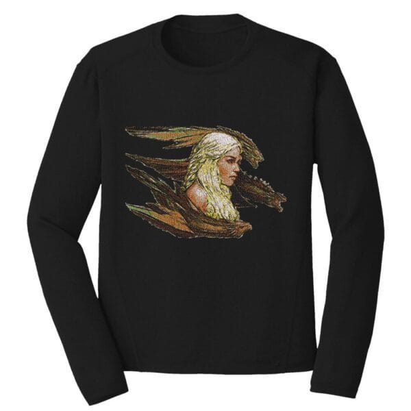 Daenerys Targaryen Embroidery Design - Game of Thrones