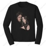 Elena Damon Embroidery Design - The Vampire Diaries