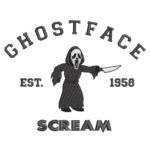 Ghostface Embroidery Design - Scream