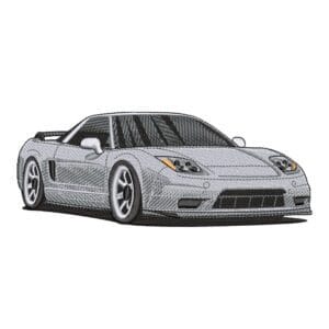 Honda Acura NSX Embroidery Design - Car Embroidery Design