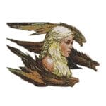 Daenerys Targaryen Embroidery Design - Game of Thrones