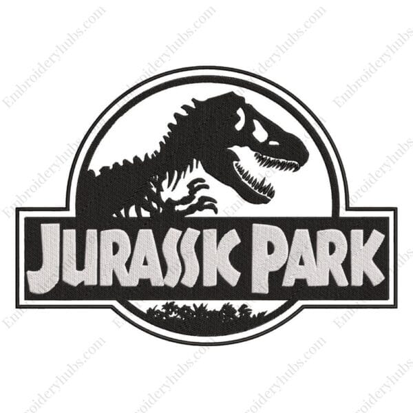 Jurassic Park Embroidery Design - Jurassic Park
