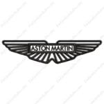 Aston Martin Logo Embroidery Design - Car Embroidery Design