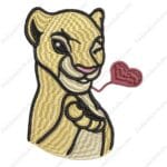 Nala Embroidery Design - The Lion King