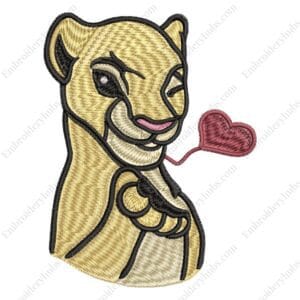 Nala Embroidery Design - The Lion King