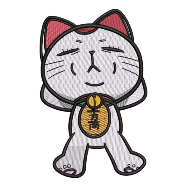 Turbo Granny Sleeping Embroidery Design - Dan Da Dan Anime Embroidery Design