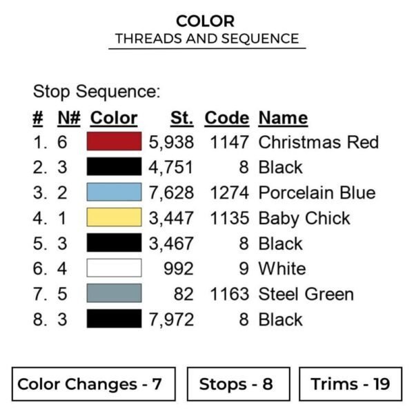 Jimbei Logo Embroidery Design - One Piece Anime Embroidery Design