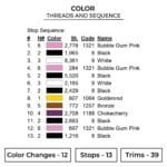 Robin Logo Embroidery Design - One Piece Anime Embroidery Design