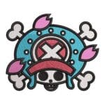 Chopper Logo Embroidery Design - One Piece Anime Embroidery Design