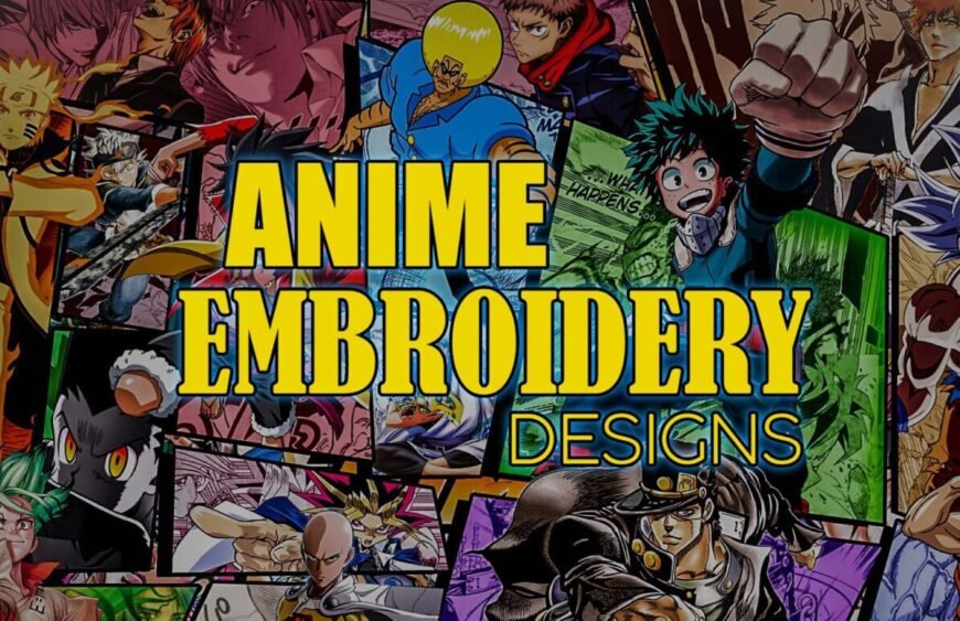 anime embroideries design 2025