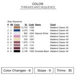 Tupac Smile Embroidery Design