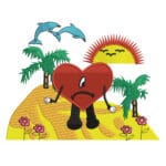 Un Verano Sin Ti Album Cover Embroidery Design ? Bad Bunny