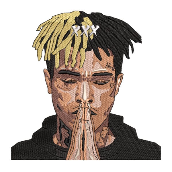 Xxxtentacion Embroidery Design