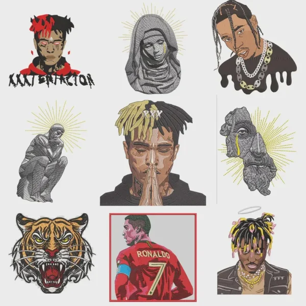 2750+ Embroidery Design Bundle